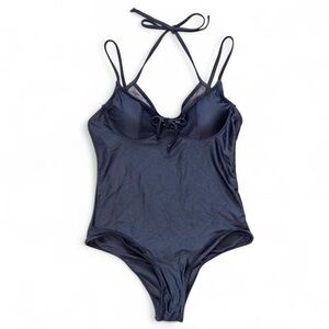 Black One-Piece Swimsuit